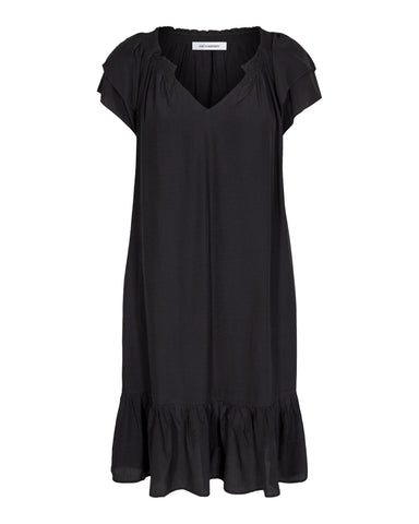 Sunrise Cropped Dress Black - Kjole - Co'couture