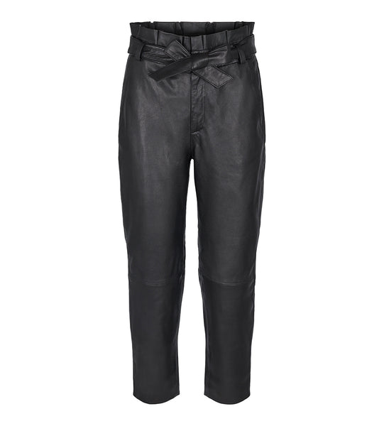 Phoebe Leather Pants - Bukser - Co'couture