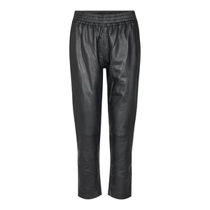 Shiloh Crop Leather Pants - Bukser - Co'couture